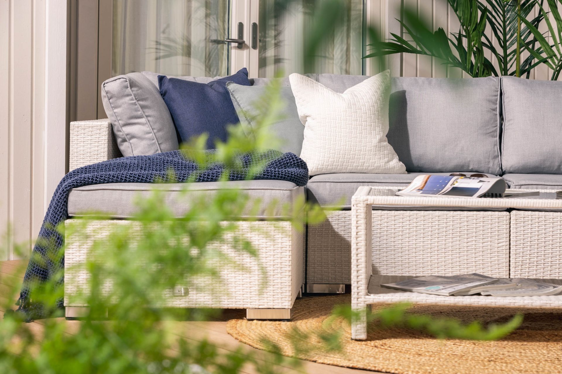 Bahamas Loungegrupp 4 - Polyrattan - Have - Udendørs miljø - Altan & terrasse - Altanmøbler