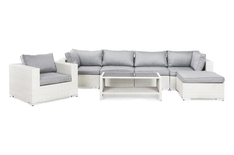 Bahamas Loungegrupp 4 - Polyrattan - Have - Udendørs miljø - Altan & terrasse - Altanmøbler
