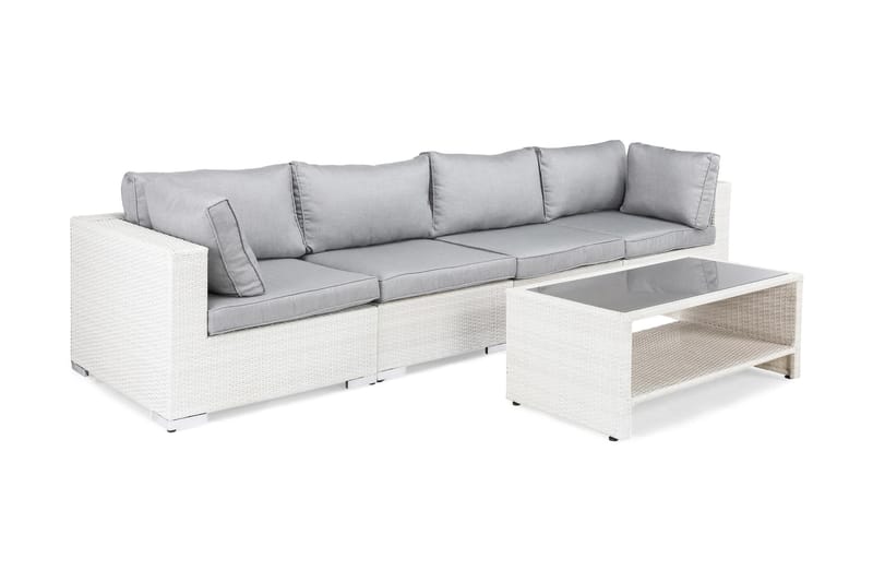 Bahamas Loungegrupp 4 - Polyrattan - Have - Udendørs miljø - Altan & terrasse - Altanmøbler