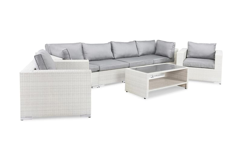 Bahamas Loungegrupp 4 - Polyrattan - Have - Udendørs miljø - Altan & terrasse - Altanmøbler