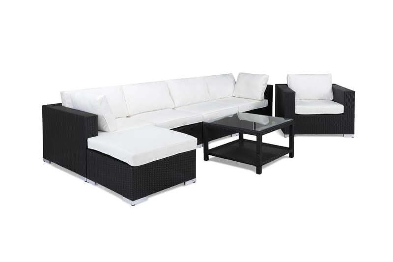 Bahamas Loungegrupp 4 - Polyrattan - Have - Udendørs miljø - Altan & terrasse - Altanmøbler