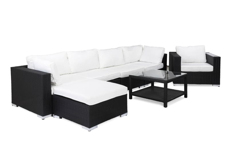 Bahamas Loungegrupp 4 - Polyrattan - Have - Udendørs miljø - Altan & terrasse - Altanmøbler