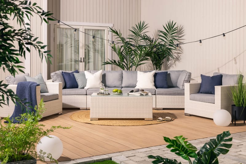 Bahamas Loungegrupp2 - Polyrattan - Altanmøbler - Sofagrupper udendørs - Loungesæt