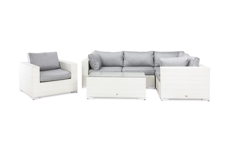Bahamas Loungegruppe 2 - Polyrattan - Have - Udendørs miljø - Altan & terrasse - Altanmøbler