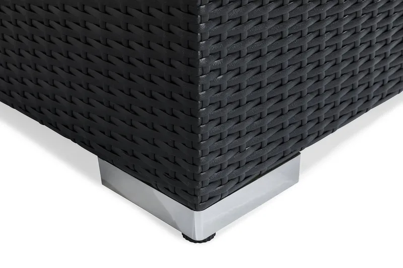 Bahamas Loungesæt 3-personers - Sort Bord Ende - Have - Udendørs miljø - Altan & terrasse - Altanmøbler