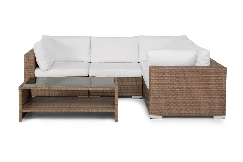 Bahamas Loungesæt 4 - Sand - Altanmøbler - Sofagrupper udendørs - Loungesæt