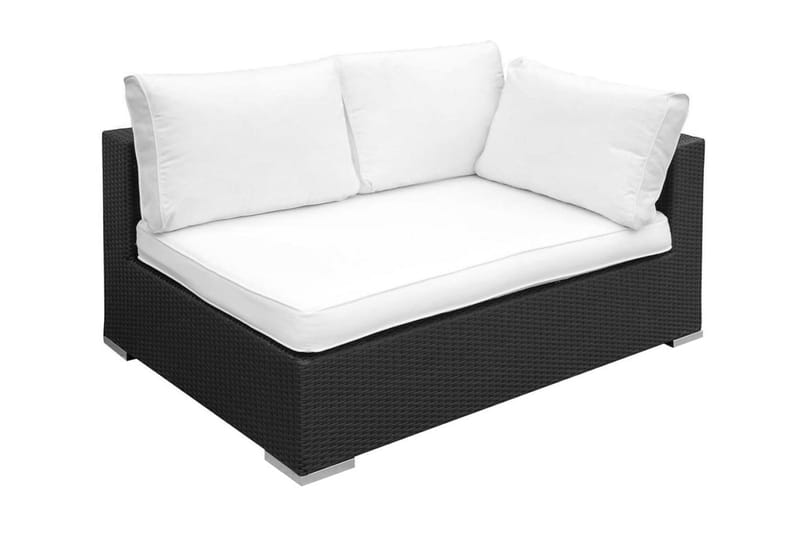 Bahamas Loungesæt 4 Personers+Bord - Sort - Have - Udendørs miljø - Altan & terrasse - Altanmøbler