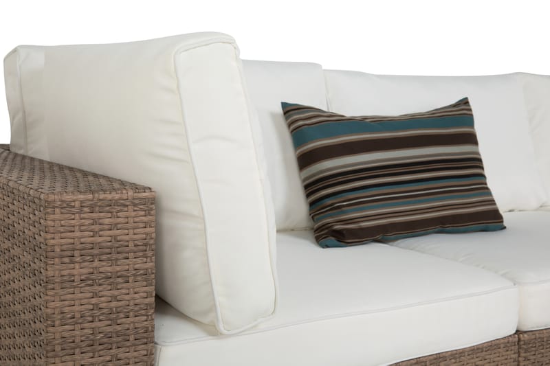 Bahamas Loungesæt 5 - Sand - Altanmøbler - Sofagrupper udendørs - Loungesæt