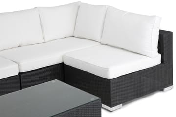 Bahamas Loungesæt 5 - Sort - Have - Udendørs miljø - Altan & terrasse - Altanmøbler