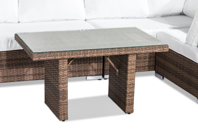 Bahamas Loungesæt 5-Personers - Sand Bord - Have - Udendørs miljø - Altan & terrasse - Altanmøbler