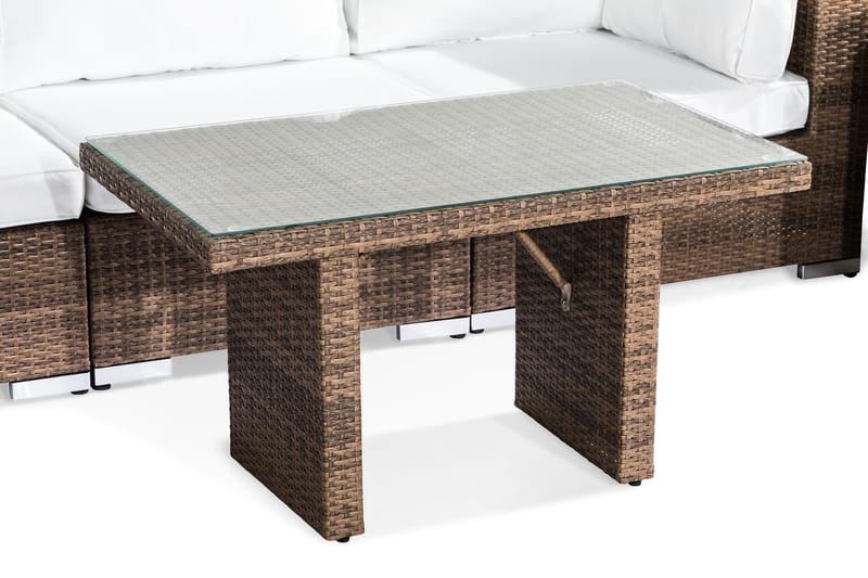 Bahamas Loungesæt 5-Personers - Sand Bord 2 Lænestole - Have - Udendørs miljø - Altan & terrasse - Altanmøbler