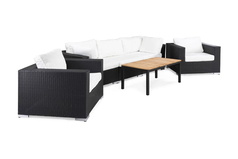 Bahamas Loungesæt - Polyrattan - Have - Udendørs miljø - Altan & terrasse - Altanmøbler