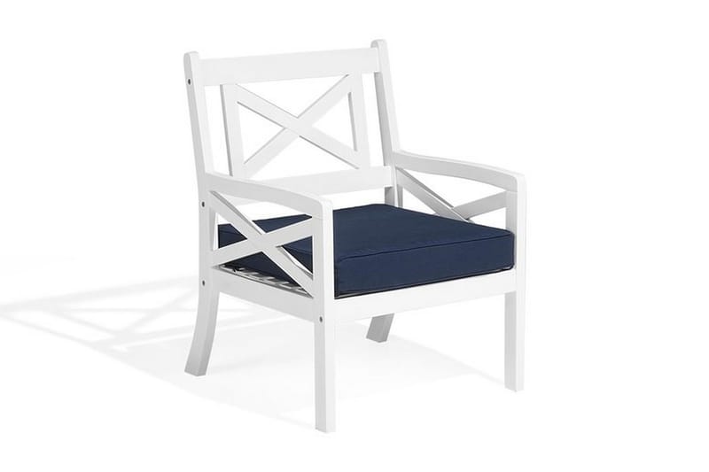 Baltic Loungegruppe 100 cm - Hvid - Havemøbler - Loungemøbler - Loungesæt