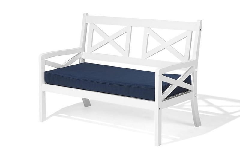 Baltic Loungegruppe 100 cm - Hvid - Havemøbler - Loungemøbler - Loungesæt