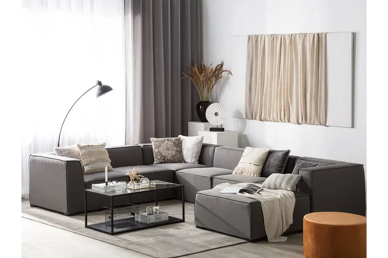 Banuncias Loungesæt - Grå - Havemøbler - Loungemøbler - Loungesæt