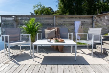 Break Loungesæt 4-Pers. - Hvid - Havemøbler - Loungemøbler - Loungesæt
