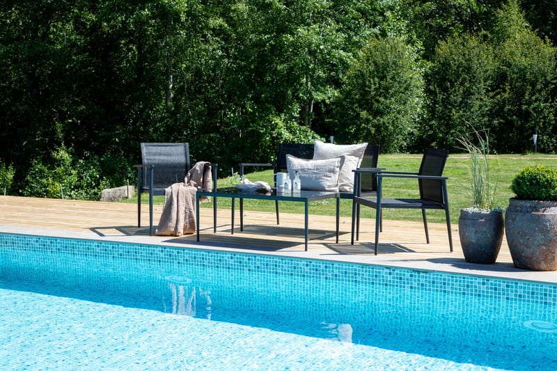 Break Loungesæt 4-Pers. - Sort - Havemøbler - Loungemøbler - Loungesæt