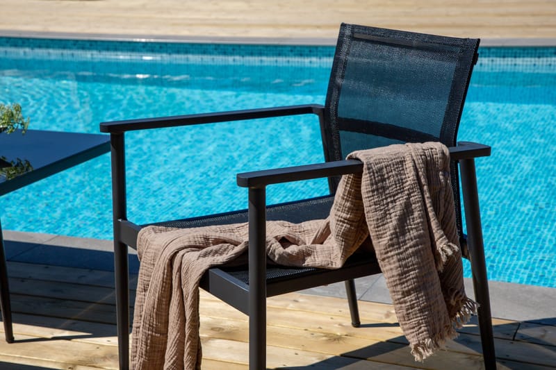 Break Loungesæt 4-Pers. - Sort - Havemøbler - Loungemøbler - Loungesæt