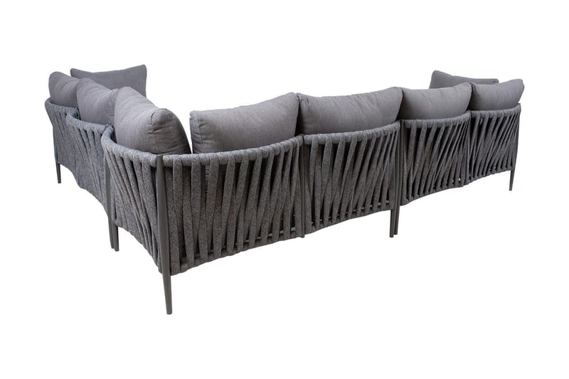 Bremen Møbelsæt 2 dele Grå - Havemøbler - Loungemøbler - Loungesæt