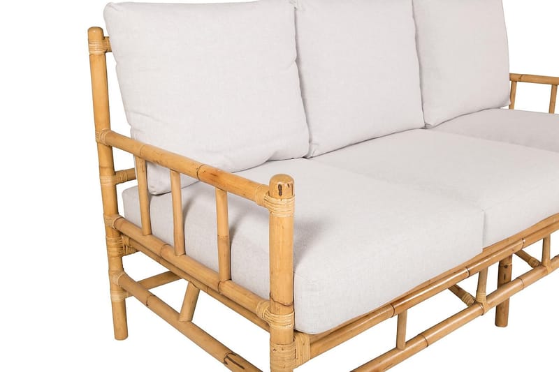 Cane Loungesæt Brun - Venture Home - Have - Udendørs miljø - Altan & terrasse - Altanmøbler