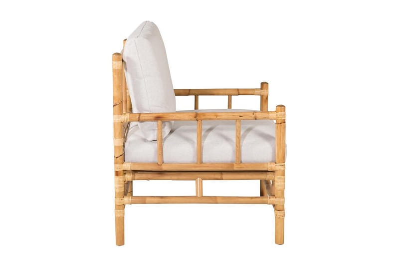 Cane Loungesæt Brun - Venture Home - Have - Udendørs miljø - Altan & terrasse - Altanmøbler