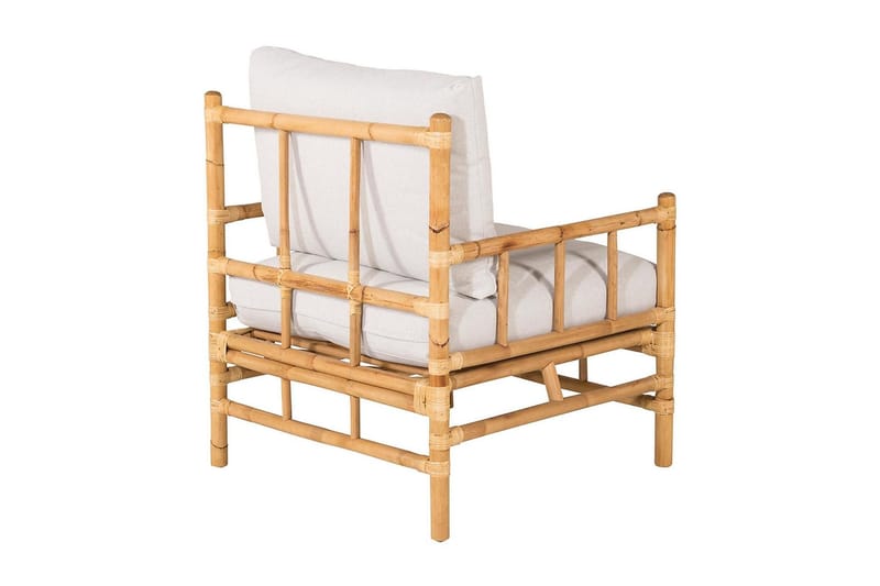 Cane Loungesæt Brun - Venture Home - Have - Udendørs miljø - Altan & terrasse - Altanmøbler