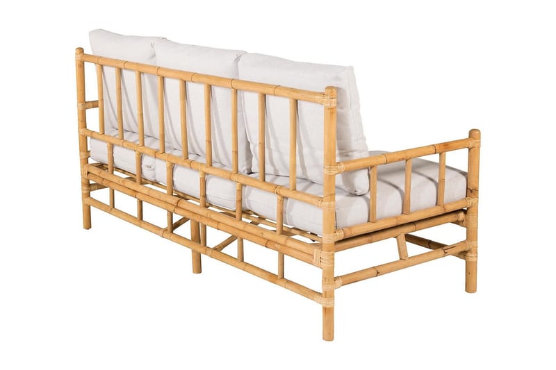 Cane Loungesæt Brun - Venture Home - Have - Udendørs miljø - Altan & terrasse - Altanmøbler