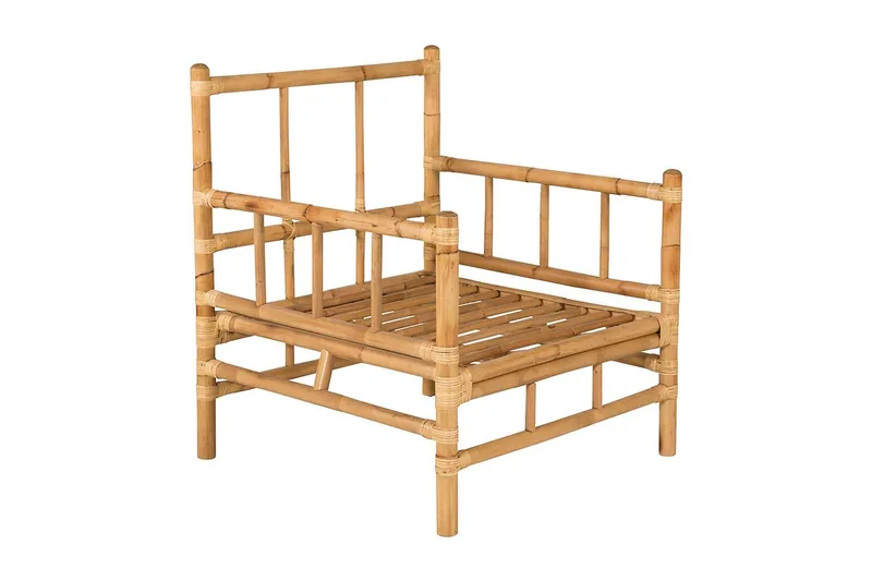 Cane Loungesæt Brun - Venture Home - Have - Udendørs miljø - Altan & terrasse - Altanmøbler