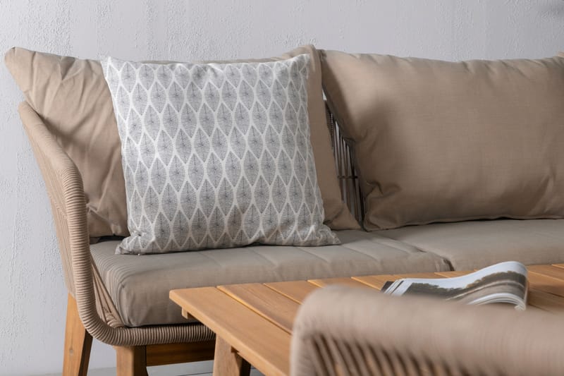 Chanel Loungesæt Brun - Venture Home - Altanmøbler - Sofagrupper udendørs - Loungesæt