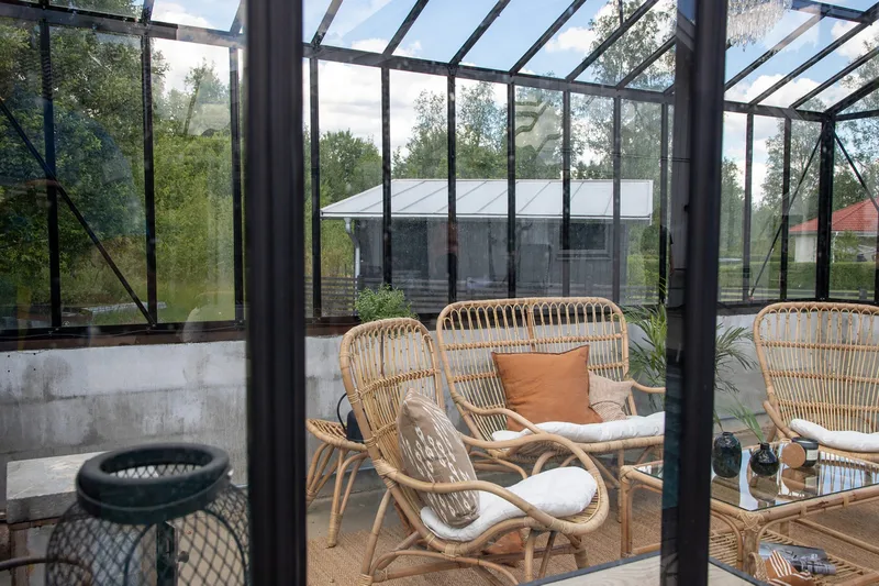 Ella loungegruppe med hynder - Træ/natur - Havemøbler - Loungemøbler - Loungesæt