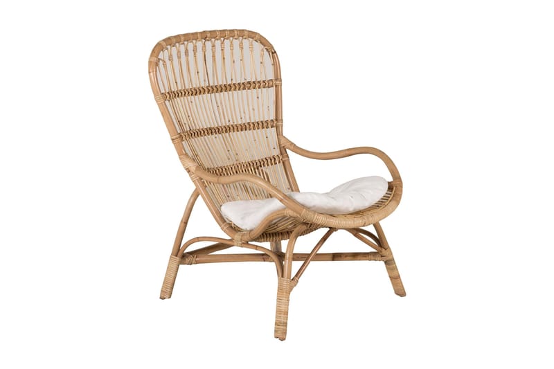 Ella loungegruppe med hynder - Træ/natur - Havemøbler - Loungemøbler - Loungesæt