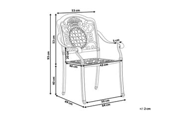 Festo Stol 4-pak - Brun - Havemøbler - Balkon - Balkonmøbler - Altanstole