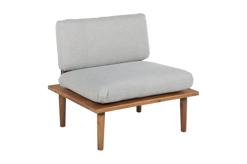 Frascati Loungegruppe 80 cm - Grå - Havemøbler - Loungemøbler - Loungesæt