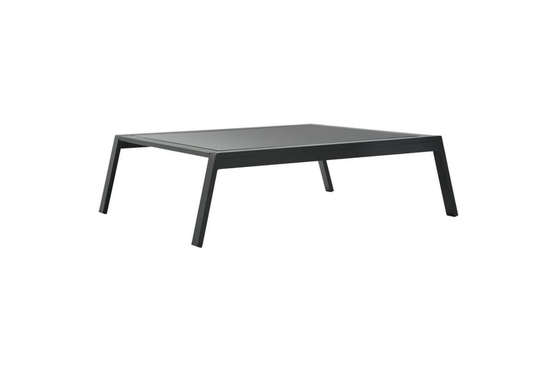 Haveloungesæt 5 Dele Med Hynder Aluminium Mörkegrå - Havemøbler - Loungemøbler - Loungesæt