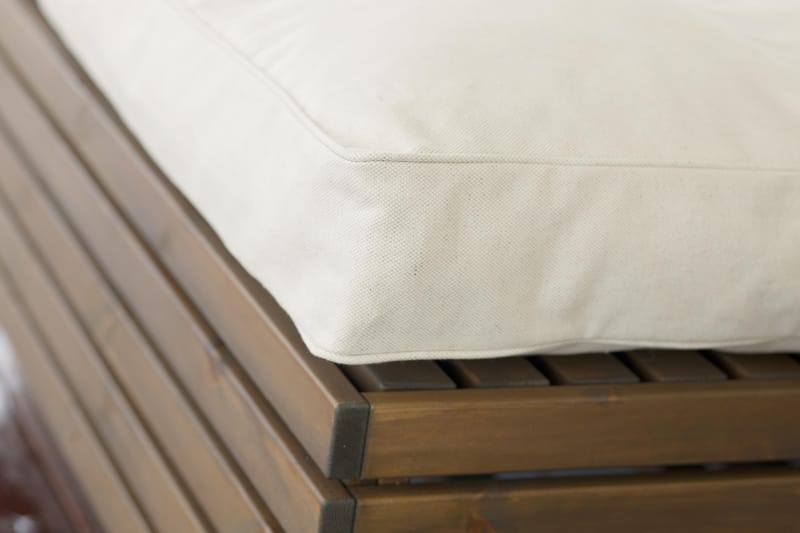 Hillerstorp Bara Vara Loungelænestol 2-pak + 1 Chaiselong - Beige - Have - Udendørs miljø - Altan & terrasse - Altanmøbler
