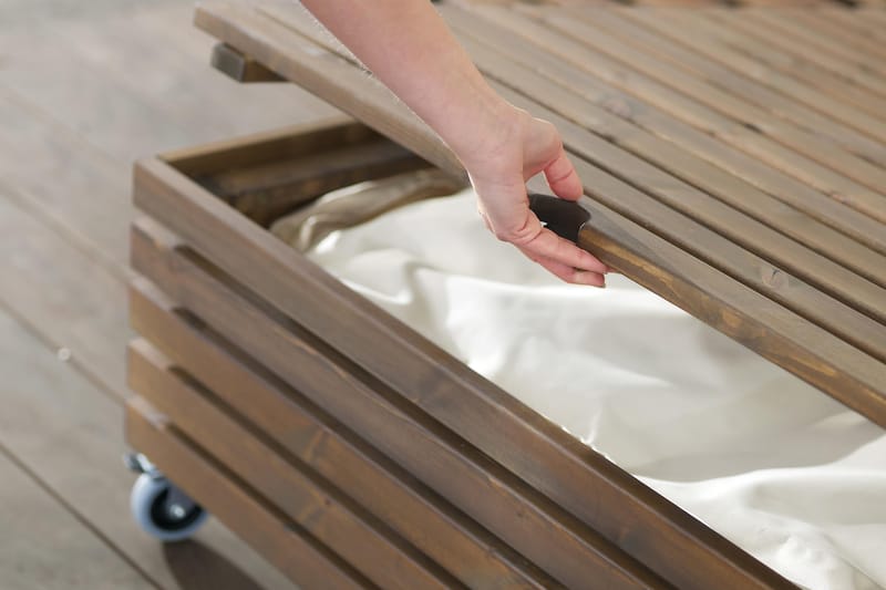 Hillerstorp Bara Vara Loungelænestol 2-pak + 1 Chaiselong - Beige - Have - Udendørs miljø - Altan & terrasse - Altanmøbler