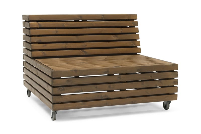 Hillerstorp Bara Vara Loungelænestol 2-pak + 1 Chaiselong - Beige - Have - Udendørs miljø - Altan & terrasse - Altanmøbler