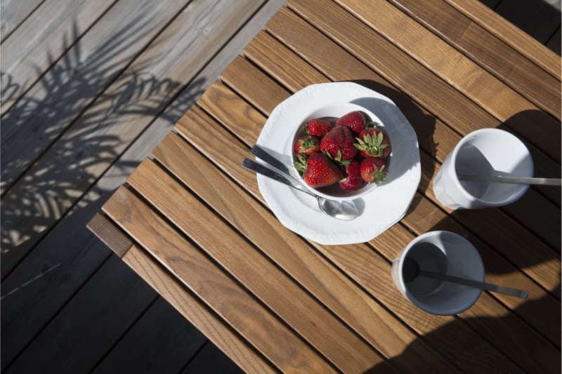 Hillerstorp Gotland Sofagruppe m Bord + Sofa + 2 Lænestole - Asketræ - Have - Udendørs miljø - Altan & terrasse - Altanmøbler