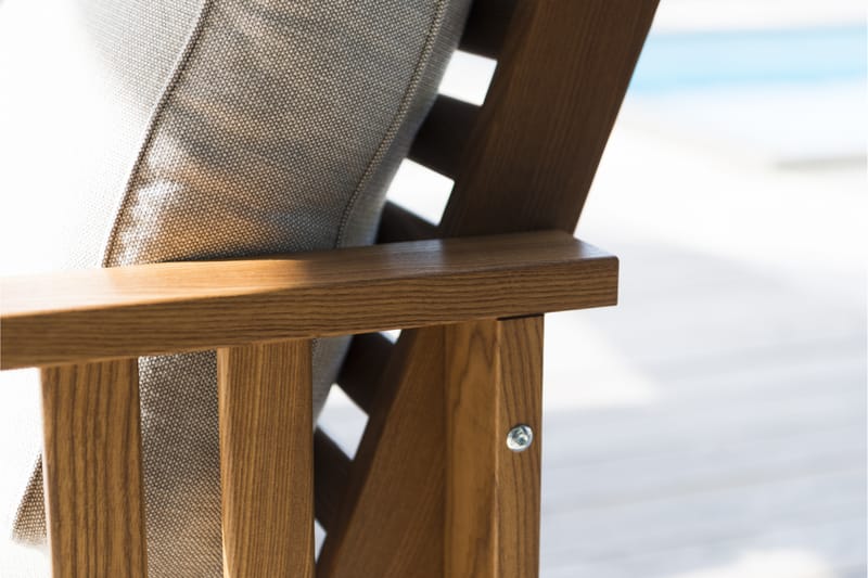 Hillerstorp Gotland Sofagruppe m Bord + Sofa + 2 Lænestole - Asketræ - Have - Udendørs miljø - Altan & terrasse - Altanmøbler