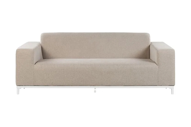 Hughen Loungesæt 5-Pers. - Beige - Havemøbler - Loungemøbler - Loungesæt
