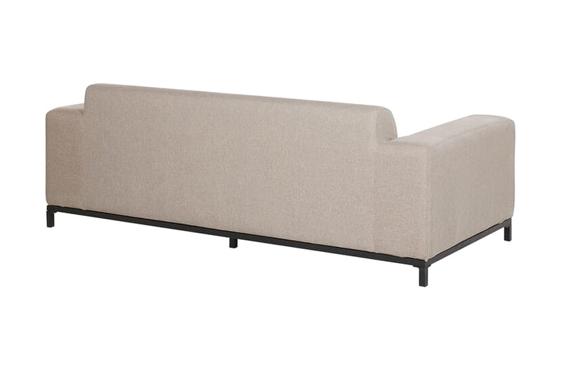 Hughen Loungesæt 5-Pers. - Beige/Sort - Havemøbler - Loungemøbler - Loungesæt