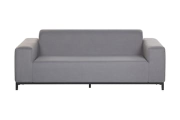 Hughen Loungesæt 5-Pers. - Grå/Sort - Havemøbler - Loungemøbler - Loungesæt