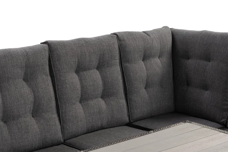 James Lyx Loungesæt Vendbar - Grå - Havemøbler - Loungemøbler - Loungesæt