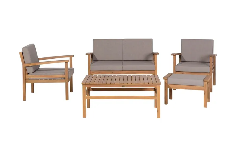 Loungesæt Akacietræ MANILA, Træ / natur