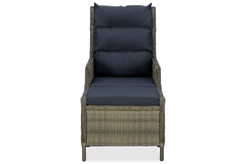 Loungesæt Til Haven 3 Dele Med Hynder Polyrattan Brun - Brun - Havemøbler - Loungemøbler - Loungesæt