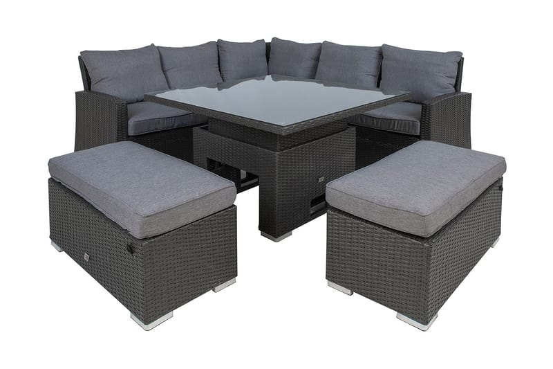Madrid Havemøbelsæt - Altanmøbler - Sofagrupper udendørs - Loungesæt