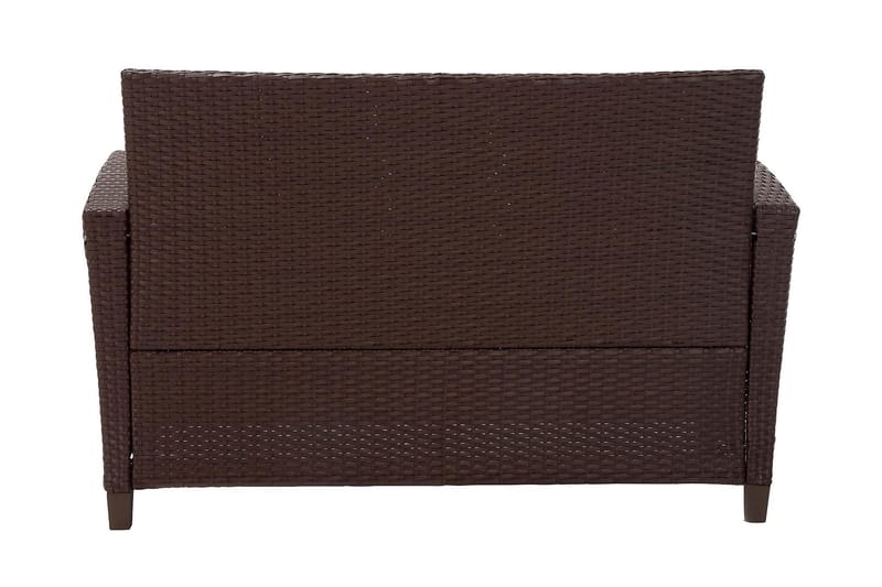 Malmo Loungesæt Polyrattan Brun - Dorel Home - Havemøbler - Loungemøbler - Loungesæt