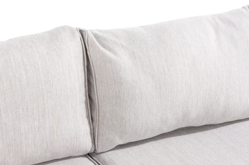 Marcus 6-Pers. Loungesæt - Grå/Natur Bord Sofa - Have - Udendørs miljø - Altan & terrasse - Altanmøbler