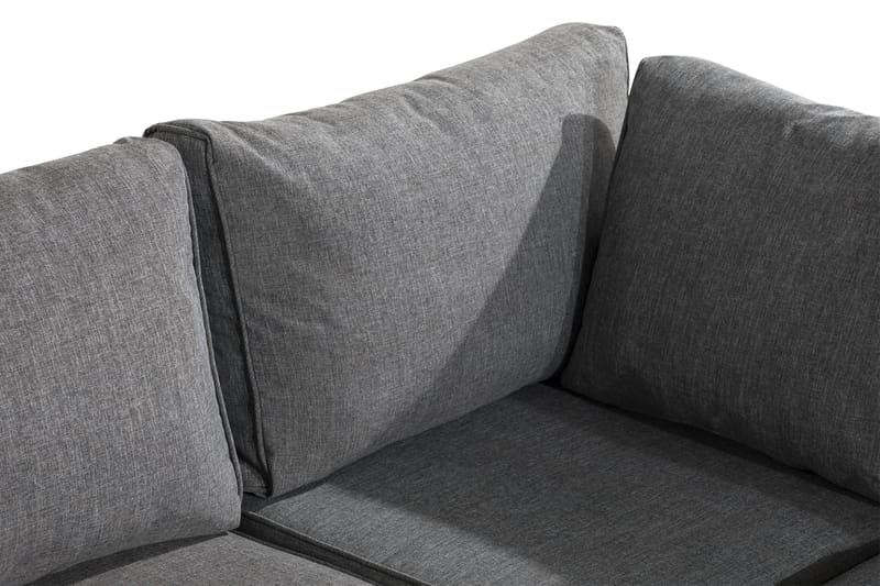 Marcus Loungesæt - Grå Bord 2 Lænestole - Altanmøbler - Sofagrupper udendørs - Loungesæt