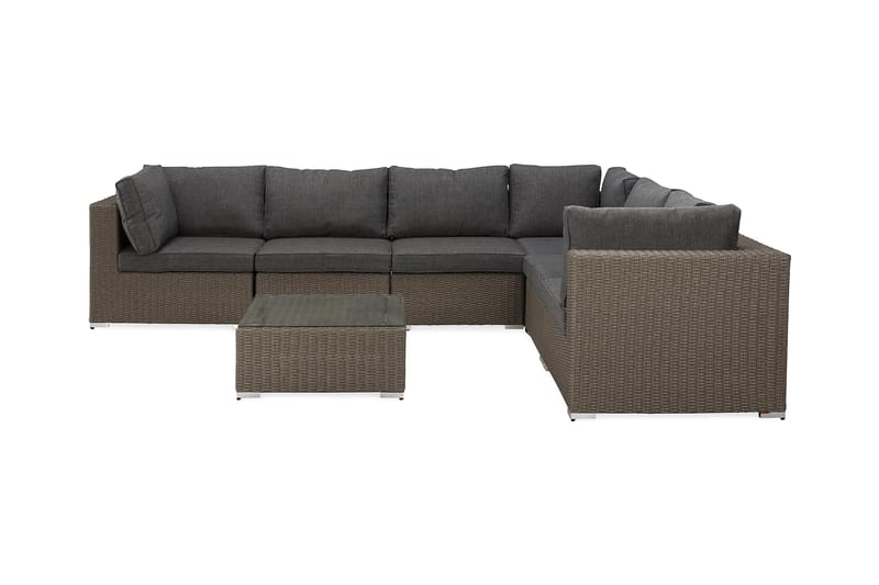 Marcus Loungesæt - Grå Bord Hjørnesofa - Have - Udendørs miljø - Altan & terrasse - Altanmøbler